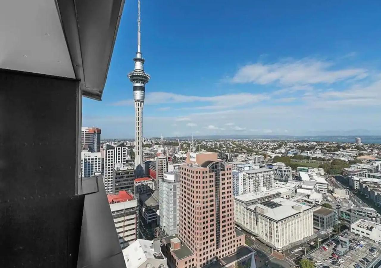 Апартаменты Magnificent Skytower, Sea, Habour View In Cbd Окленд Экстерьер фото